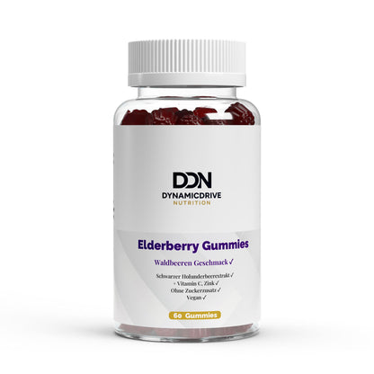 Elderberry + Vitamin C + Zink Gummies - 60 Stk.